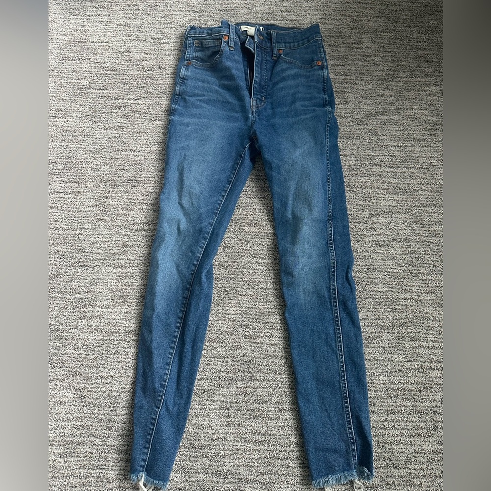 Madewell Size 27 10” High Rise Skinny Jeans - Medium Wash